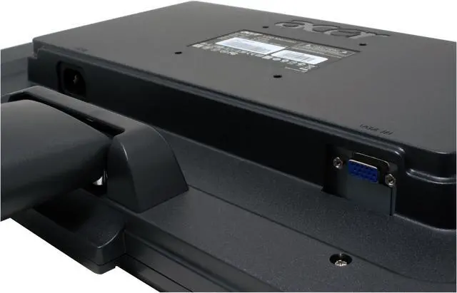 Alt view image 8 of 12 - Acer 19" Active Matrix, TFT LCD WXGA+ LCD Monitor 8 ms D-Sub AL1916W