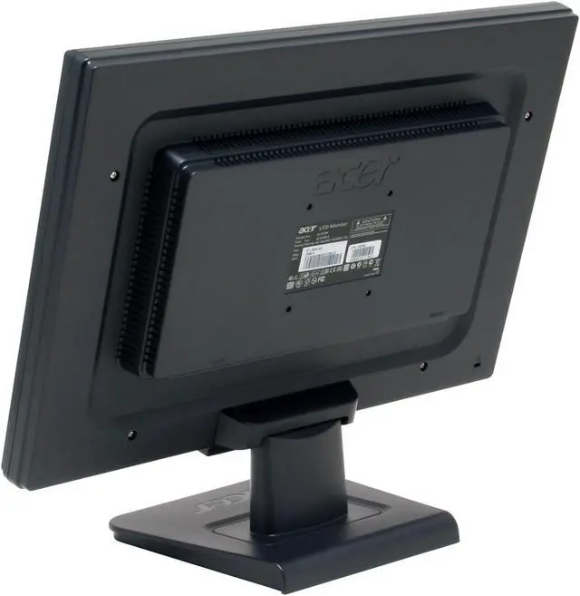 Alt view image 9 of 12 - Acer 19" Active Matrix, TFT LCD WXGA+ LCD Monitor 8 ms D-Sub AL1916W
