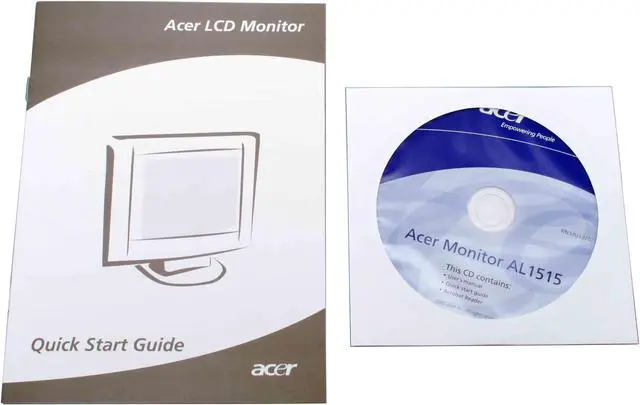 Alt view image 8 of 10 - Acer 15" TFT LCD XGA LCD Monitor 16 ms AL1515