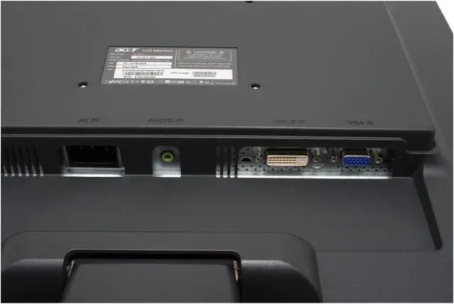 Alt view image 7 of 11 - Acer 19" TFT LCD SXGA LCD Monitor 8 ms D-Sub, DVI AL1917ABMD