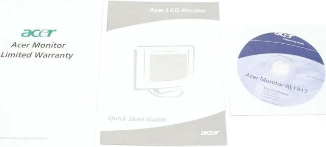 Alt view image 10 of 11 - Acer 19" TFT LCD SXGA LCD Monitor 8 ms D-Sub, DVI AL1917ABMD