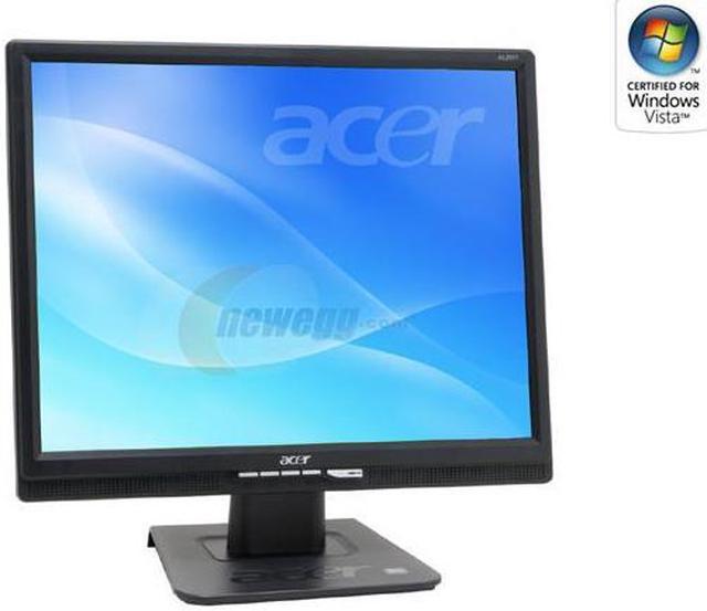 Acer 20" TFT LCD SXGA+ LCD Monitor 8 Ms 1400 X 1050 D-Sub, DVI-D.