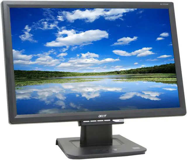Alt view image 3 of 10 - Acer 19" Active Matrix, TFT LCD WXGA+ LCD Monitor 5 ms D-Sub, DVI AL1916WAbd