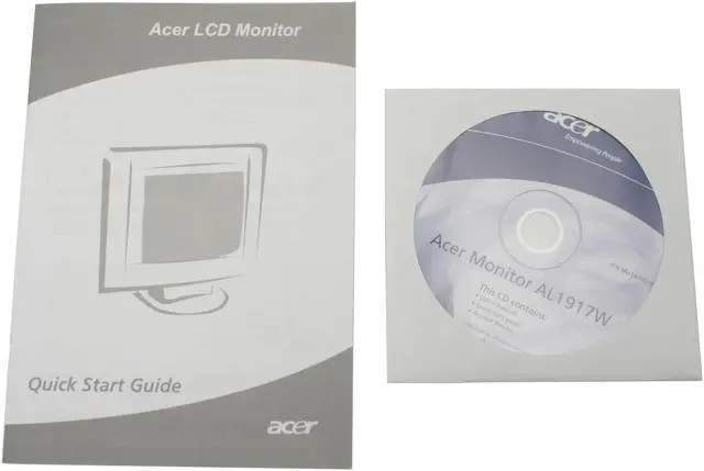 Alt view image 9 of 10 - Acer 19" WXGA+ LCD Monitor 5 ms D-Sub, DVI AL1917WAbd