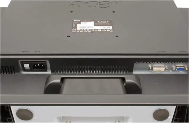 Alt view image 8 of 10 - Acer 26" WUXGA LCD Monitor with HDCP support 5ms (GTG) D-Sub, DVI AL2616Wd