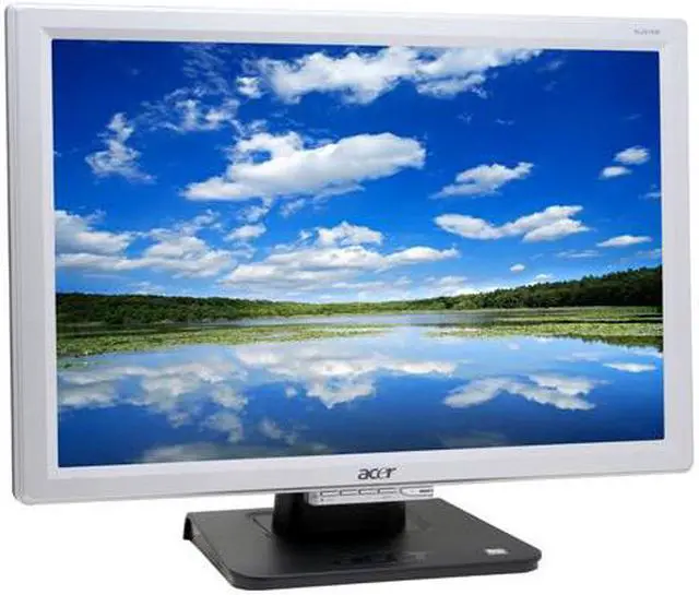 Alt view image 3 of 10 - Acer 26" WUXGA LCD Monitor with HDCP support 5ms (GTG) D-Sub, DVI AL2616Wd
