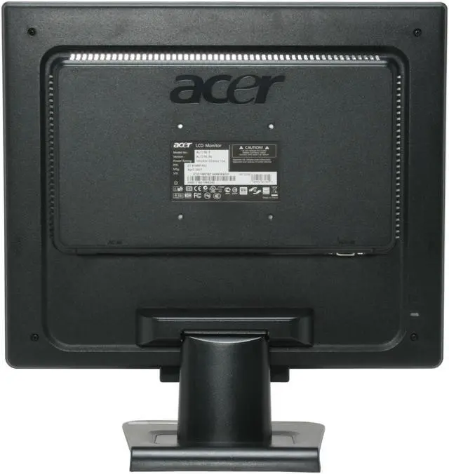 Alt view image 5 of 10 - Acer 17" TFT LCD SXGA LCD Monitor 5 ms D-Sub AL1716 Fb