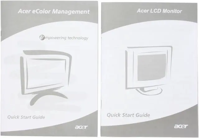 Alt view image 10 of 11 - Acer 20" TFT LCD WSXGA+ LCD Monitor 5 ms D-Sub, DVI AL2016WBbd