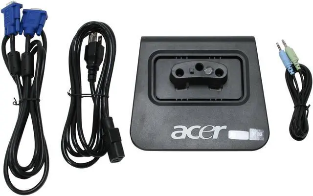 Alt view image 11 of 14 - Acer 17" SXGA LCD Monitor 5 ms D-Sub AL1717 FB