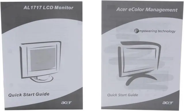 Alt view image 12 of 14 - Acer 17" SXGA LCD Monitor 5 ms D-Sub AL1717 FB