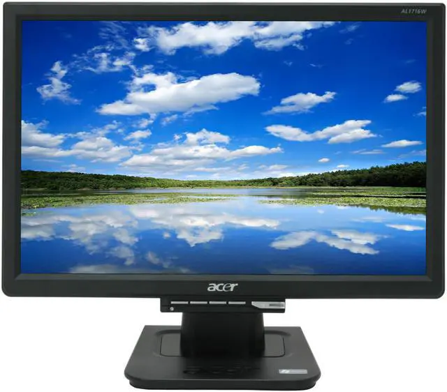 Alt view image 2 of 10 - Acer 17" WXGA+ LCD Monitor 16 ms D-Sub AL1716WAb