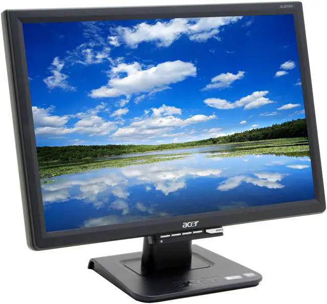 Alt view image 3 of 12 - Acer 20" WSXGA+ LCD Monitor 5 ms D-Sub AL2016W Bb