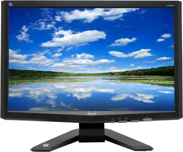 Alt view image 2 of 12 - Acer 20" LCD Monitor 5 ms D-Sub, DVI X203Wbd
