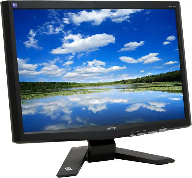 Alt view image 3 of 12 - Acer 20" LCD Monitor 5 ms D-Sub, DVI X203Wbd