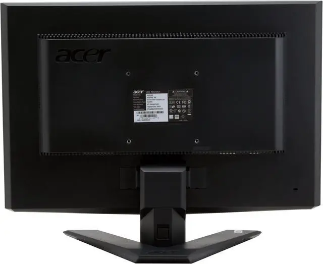 Alt view image 6 of 12 - Acer 20" LCD Monitor 5 ms D-Sub, DVI X203Wbd