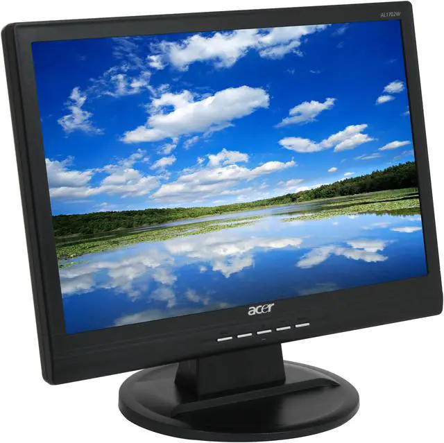 Alt view image 3 of 12 - Acer 17" WXGA+ LCD Monitor 8 ms D-Sub AL1702Wb