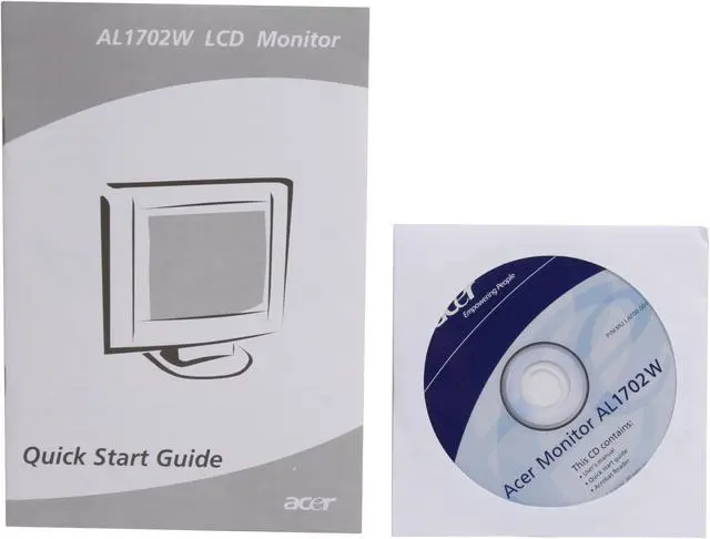 Alt view image 11 of 12 - Acer 17" WXGA+ LCD Monitor 8 ms D-Sub AL1702Wb