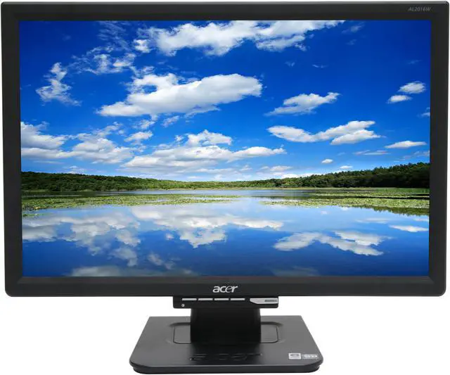 Alt view image 2 of 12 - Acer 20" WSXGA+ LCD Monitor 2ms(GTG) D-Sub, DVI AL2016WCbd