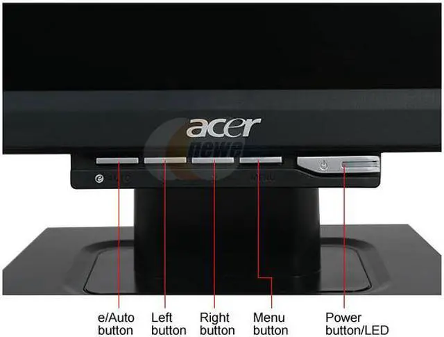 Alt view image 4 of 12 - Acer 20" WSXGA+ LCD Monitor 2ms(GTG) D-Sub, DVI AL2016WCbd