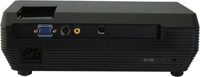 Alt view image 6 of 12 - Acer X1160 800 x 600 2000 lumens DLP Projector 2000:1