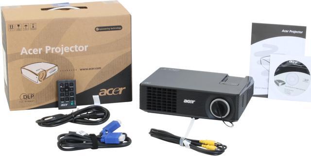 Alt view image 11 of 12 - Acer X1160 800 x 600 2000 lumens DLP Projector 2000:1
