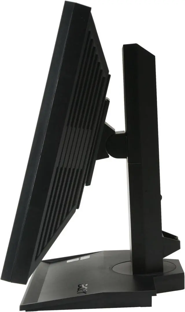 Alt view image 6 of 10 - Acer B203Wbdmr Black 20" 5ms  Widescreen LCD Monitor with Height & Pivot Adjustments 300 cd/m2 2500:1 (DCR) Built-in Speakers