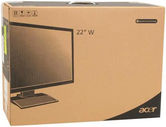 Alt view image 19 of 19 - Acer 22" WSXGA+ LCD Monitor with Height & Pivot Adjustment 5 ms D-Sub, DVI B223Wbdmr