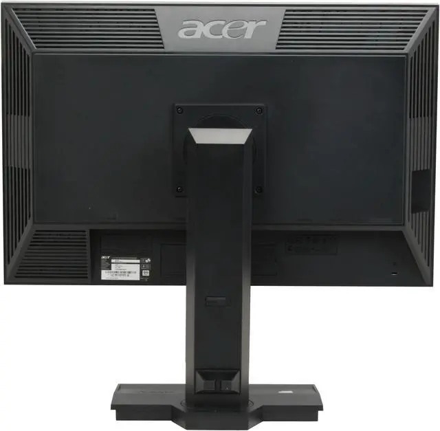Alt view image 6 of 17 - Acer 24" WUXGA LCD Monitor with HDCP Support and Height & Pivot Adjustments 5 ms D-Sub, DVI B243Wbdr