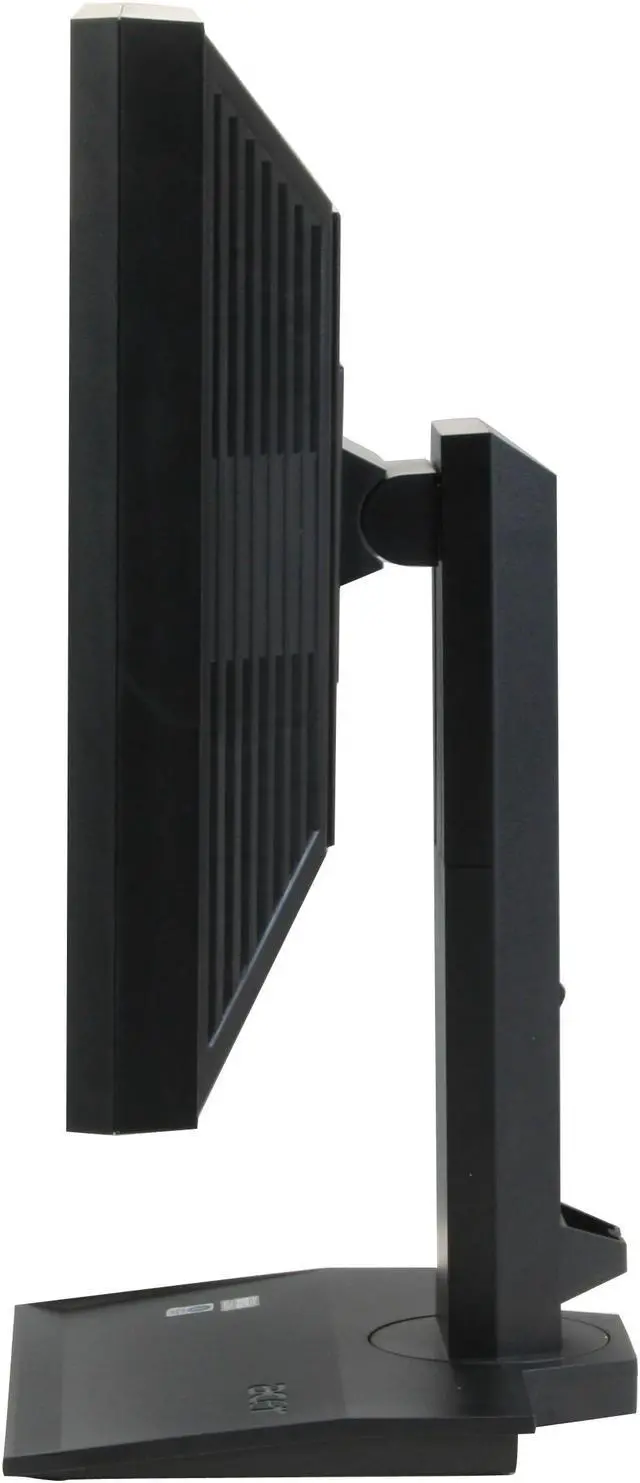 Alt view image 7 of 17 - Acer 24" WUXGA LCD Monitor with HDCP Support and Height & Pivot Adjustments 5 ms D-Sub, DVI B243Wbdr