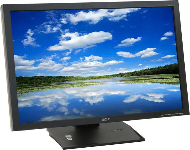 Alt view image 11 of 17 - Acer 24" WUXGA LCD Monitor with HDCP Support and Height & Pivot Adjustments 5 ms D-Sub, DVI B243Wbdr