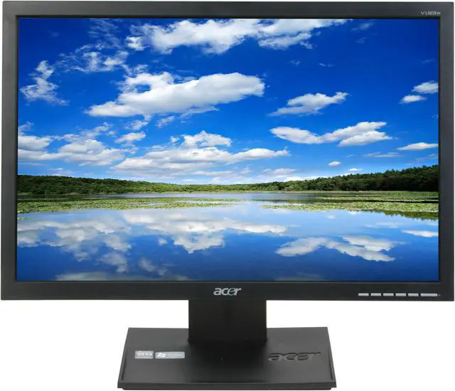 Alt view image 2 of 13 - Acer 19" TFT LCD WXGA+ LCD Monitor 5 ms D-Sub V193Wbm