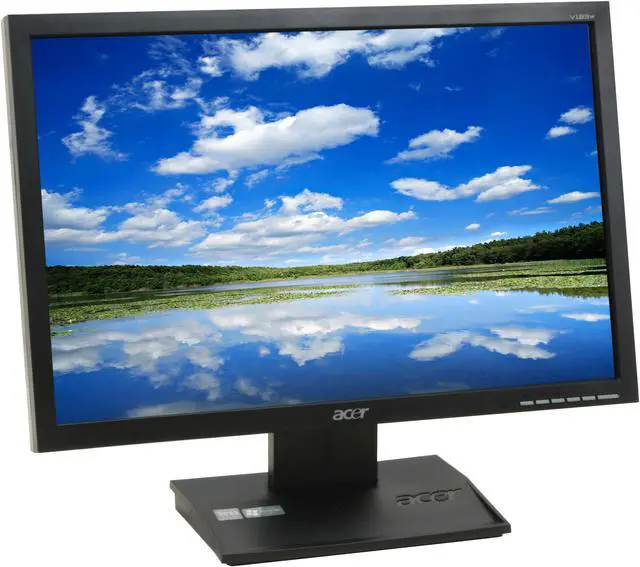 Alt view image 3 of 13 - Acer 19" TFT LCD WXGA+ LCD Monitor 5 ms D-Sub V193Wbm