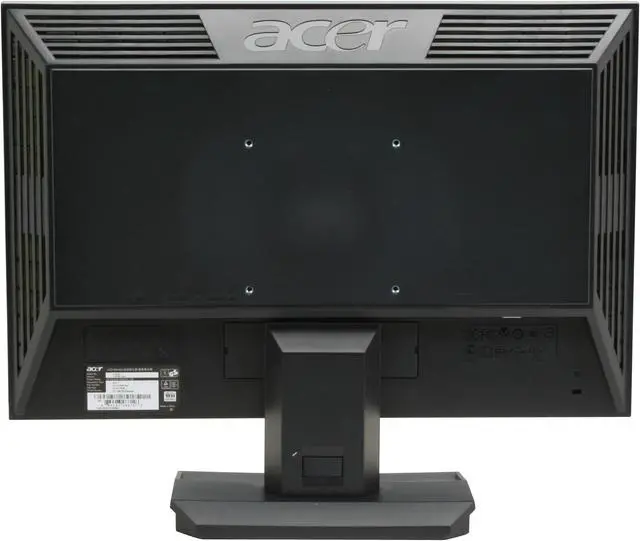 Alt view image 6 of 13 - Acer 19" TFT LCD WXGA+ LCD Monitor 5 ms D-Sub V193Wbm