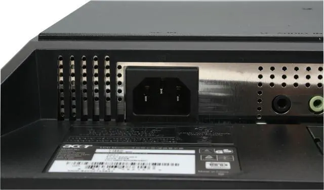 Alt view image 9 of 13 - Acer 19" TFT LCD WXGA+ LCD Monitor 5 ms D-Sub V193Wbm