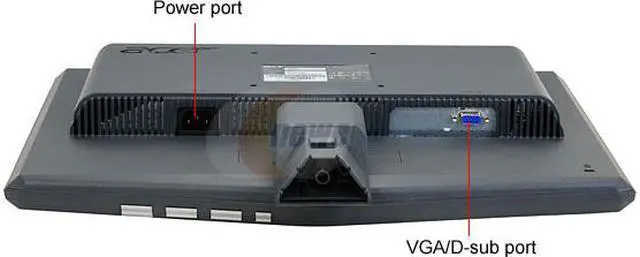 Alt view image 8 of 13 - Acer 19" WXGA+ LCD Monitor 5 ms D-Sub X193Wb