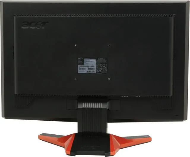 Alt view image 6 of 13 - Acer 24" WUXGA LCD Monitor 2ms(GTG) D-Sub, DVI, HDMI G24