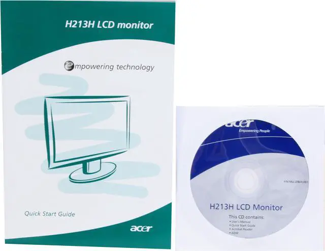 Alt view image 11 of 12 - Acer H213H bmid Black 21.5" 5ms HDMI Full HD 1080P Widescreen 16:9 LCD Monitor 300 cd/m2 ACM 20000:1 Built-in Speakers