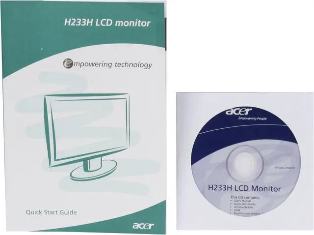 Alt view image 11 of 12 - Acer 23" LCD Monitor 5 ms D-Sub, DVI, HDMI H233Hbmid