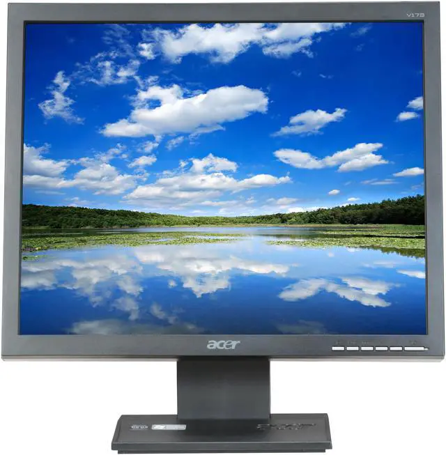 Alt view image 2 of 8 - Acer 17" LCD Monitor 5 ms D-Sub V173Bb