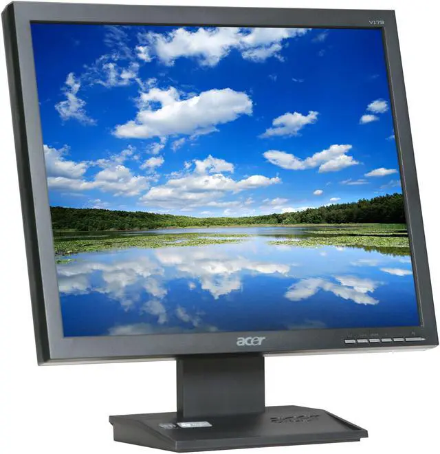 Alt view image 3 of 8 - Acer 17" LCD Monitor 5 ms D-Sub V173Bb