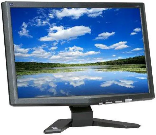 Alt view image 2 of 2 - Acer X193Wbd Black 19" 5ms Widescreen LCD Monitor 300 cd/m2 2000:1 ACM with HDCP Support
