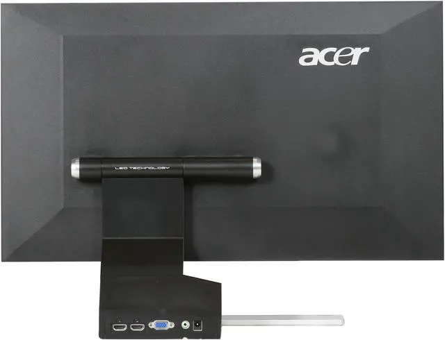 Alt view image 5 of 7 - Acer S243HLbmii Black 24" Full HD LED Backlight LCD monitor 250 cd/m2 ACM 8,000,000:1 w/Speakers