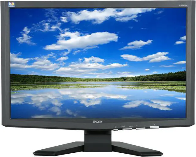 Alt view image 2 of 8 - Acer 19" TN WXGA+ LCD Monitor 5 ms D-Sub X193WCb