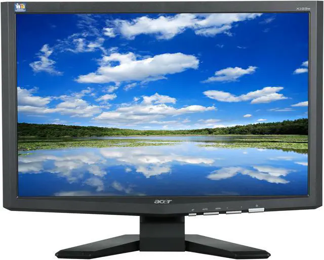Alt view image 2 of 8 - Acer 19" WXGA+ LCD Monitor 5 ms D-Sub, DVI X193WCbd