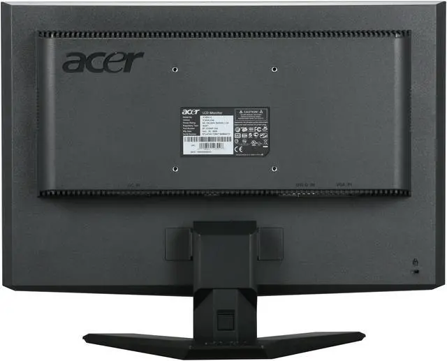 Alt view image 5 of 8 - Acer 19" WXGA+ LCD Monitor 5 ms D-Sub, DVI X193WCbd