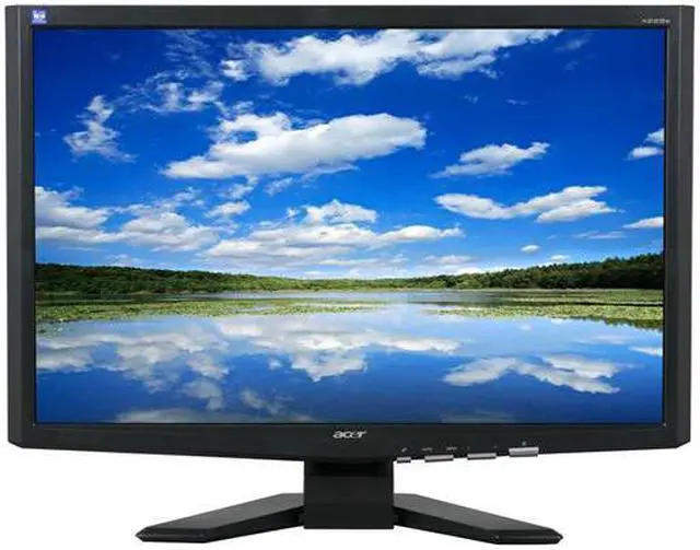 Alt view image 2 of 8 - Acer X223WDbd Black 22" 5ms  Widescreen LCD Monitor 250 cd/m2 ACM 50000:1(1000:1)