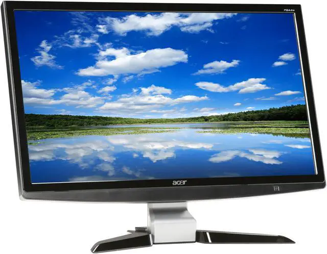 Alt view image 3 of 8 - Acer 24" LCD Monitor 2ms(GTG) D-Sub, DVI P244Wbd