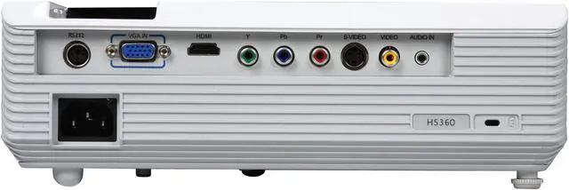 Alt view image 4 of 7 - ACER H5360 720P 1280x720 2500 ANSI Lumens NVIDIA 3D Vision Ready Home Theater DLP Projector