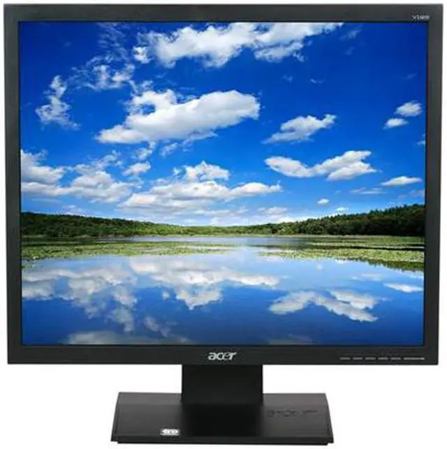 Alt view image 2 of 7 - Acer V193DJB Black 19" 5ms   LCD Monitor 250 cd/m2 ACM 50000:1(800:1)