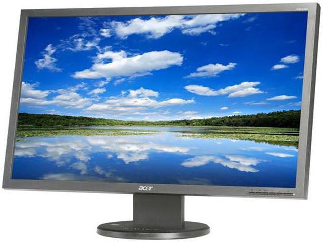Main image of Acer V243HAJbd Black 24" Widescreen LCD Monitor 300 cd/m2 ACM 80000:1(1000:1)